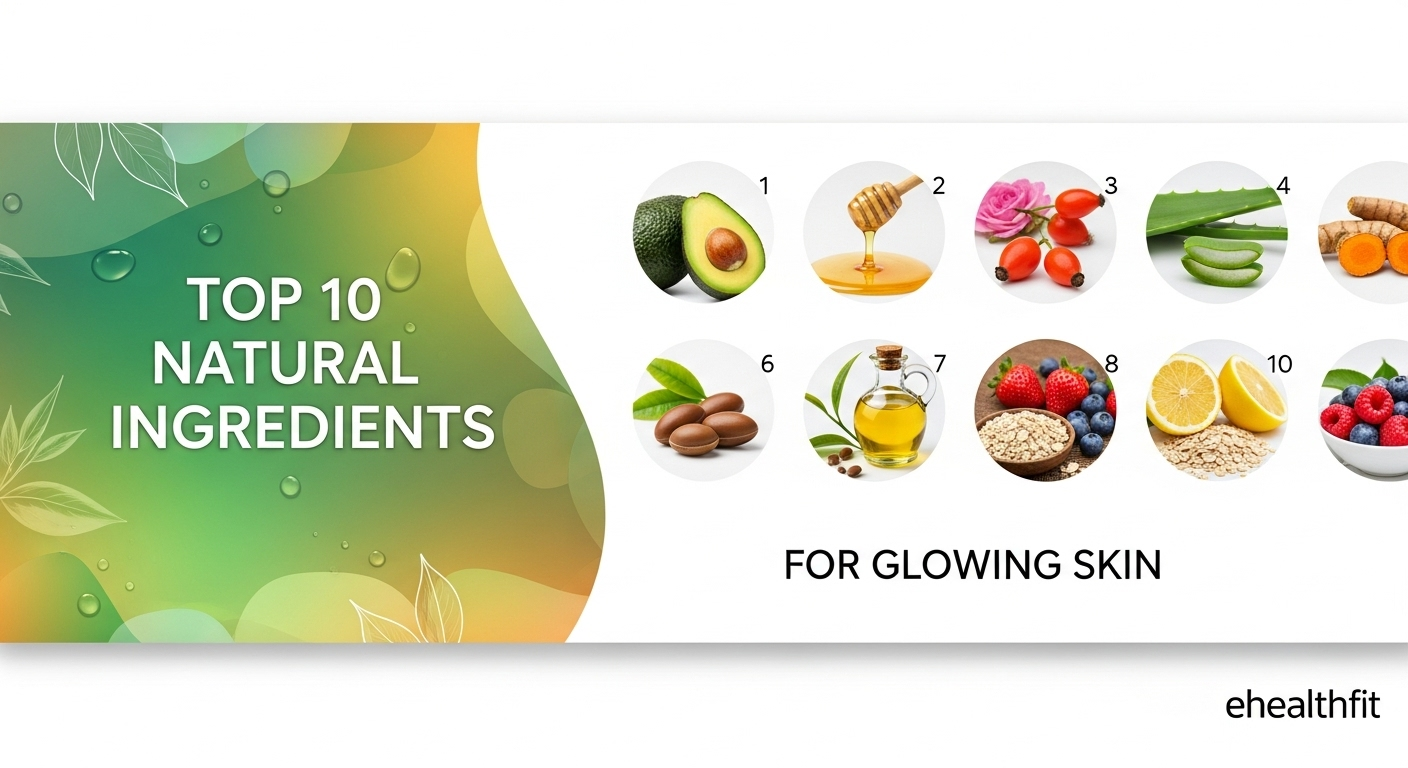 Top 10 Natural Ingredients for Glowing Skin image